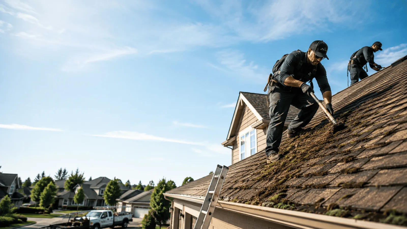 Roof Moss Removal in Riverside, MI near me